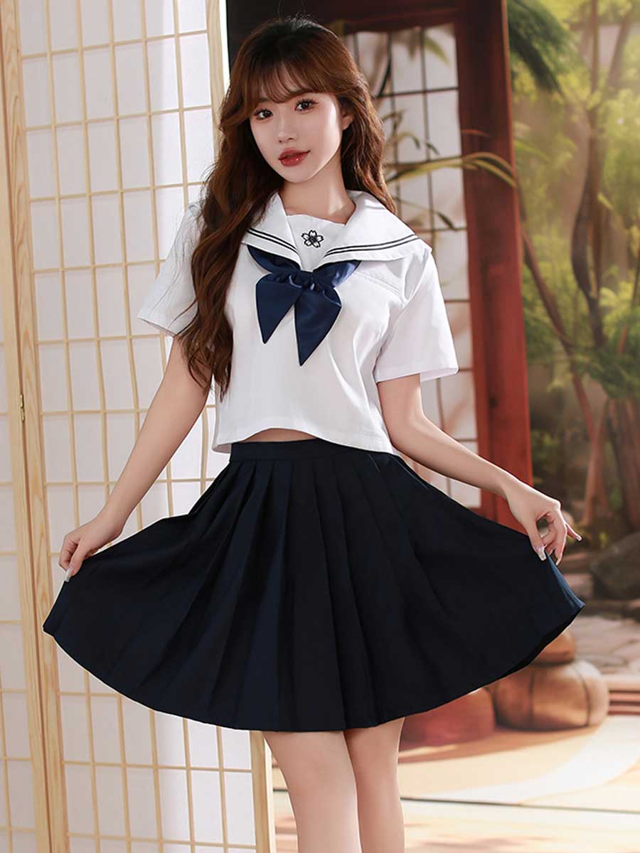 セクシー衣装 日本高校生コスプレ制服