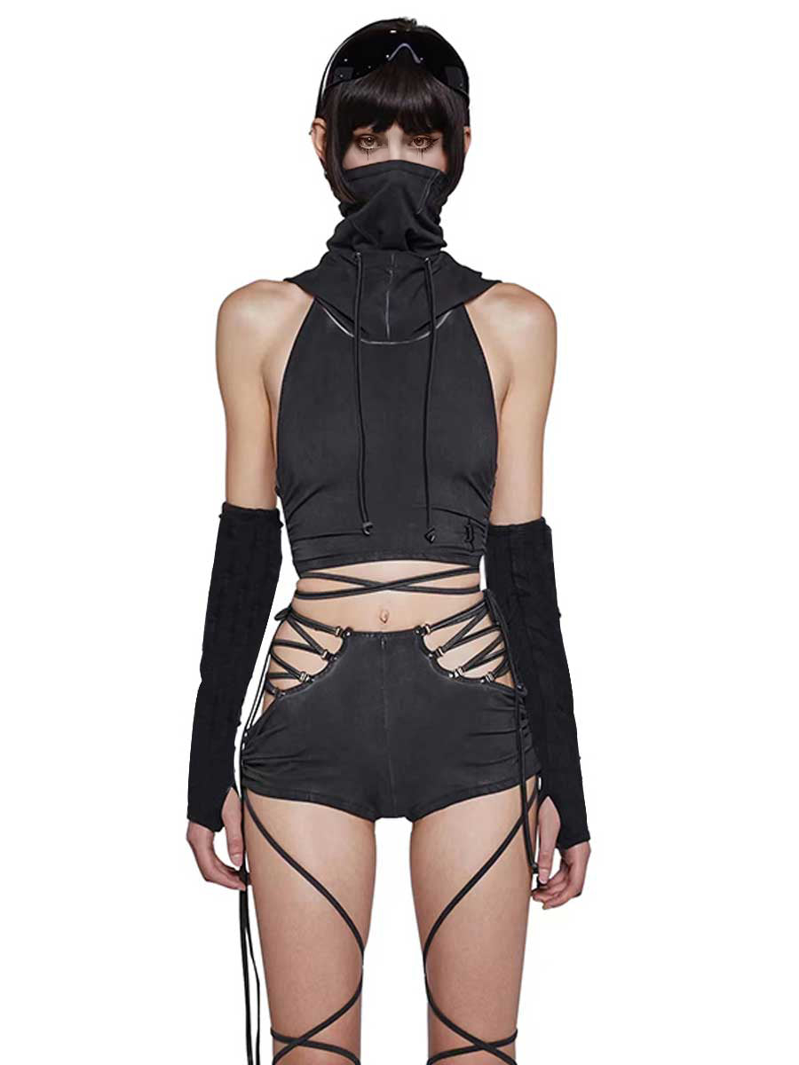 2点セットサムライコスプレアウトフィット
